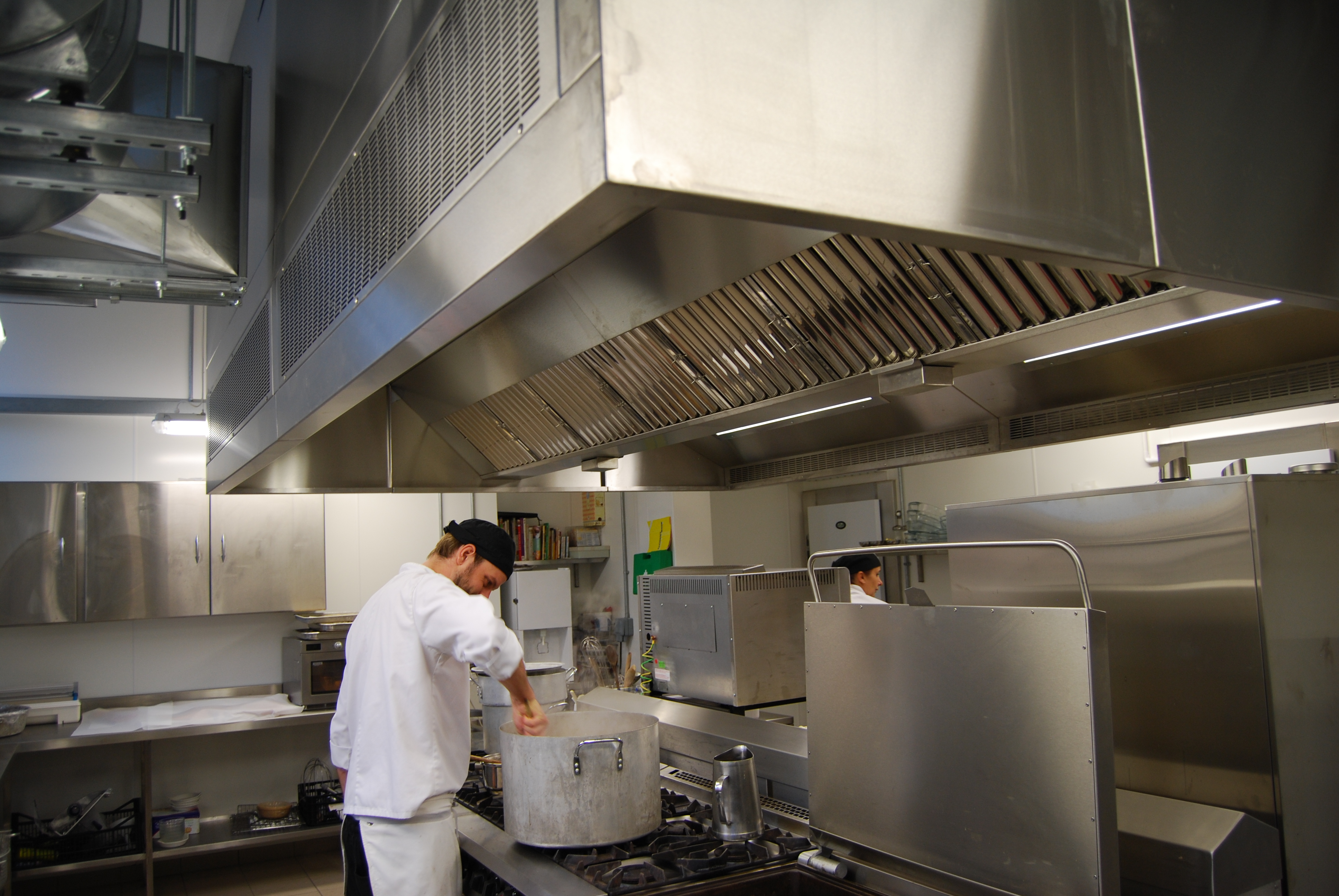 commercial kitchen canopy design